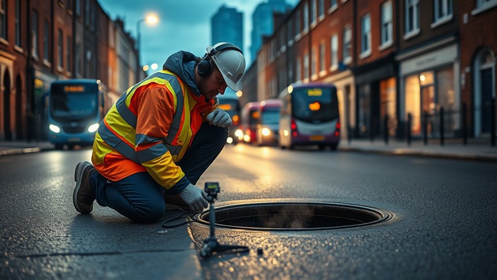 Underground Leak Detection Dalston E8 in Egham
