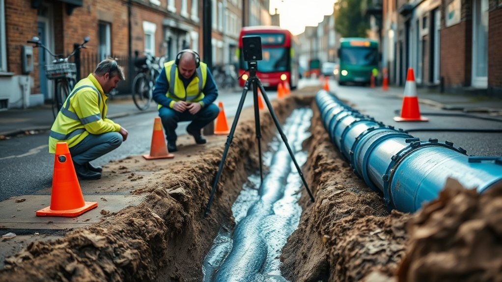 Water Main Leak Detection Hoxton N1 in Egham