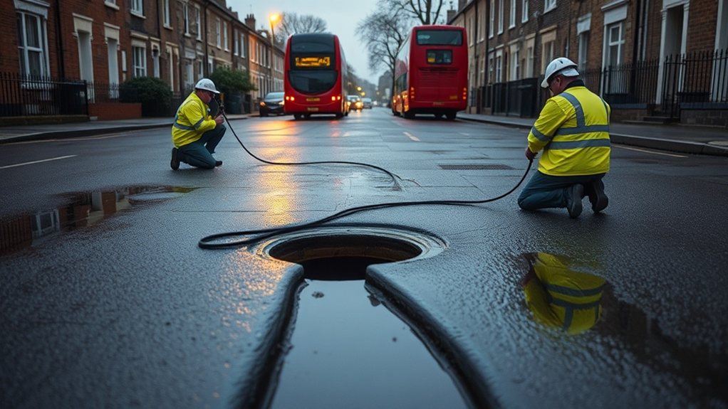 Water Main Leak Detection Upper Clapton E5 in Egham